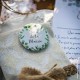 2 badges "Team de la mariée" eucalyptus | mariage botanique