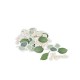 100 confettis "Amour" eucalyptus | mariage botanique