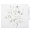 Livre d'or mariage sauge green 